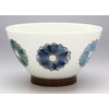 Hasami kurawa? Bowl Large Flower Blue 505545