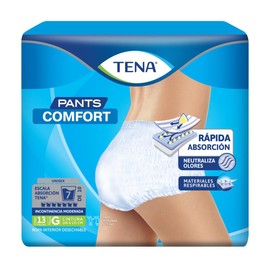 TENA Pants Comfort Talla G, Ropa interior desechable, 13 piezas