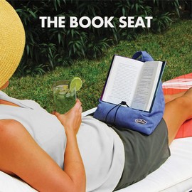 The Book Seat - Aubergine Purple - The Most Comfortable Way to Read, Hands Free!