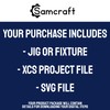 Samcraft Hexagon Pencil Jig for xTool F1 Laser Engraver -