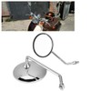 8mm Scooter Mirrors, 1 Pair 8mm Right and Left Motorcycle