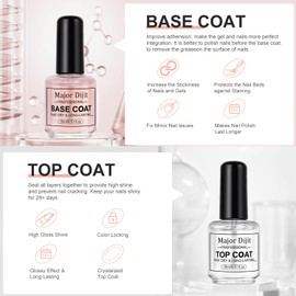 Major Dijit Nagellack (Base Top Coat, 12 ml)