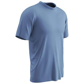 CHAMPRO Vision Lightweight Polyester T-Shirt Jersey, Adult 3X-Large, Light Blue