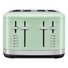 KitchenAid 4 Slice Toaster, KMT4109PT, Pistachio