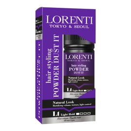 LORENTI TOKYO & SEOUL Powder Wax L1 Light Hold 20 g Hair Styling and Volume Powder Wax with Matte Effect for Men and Women Hair Styling Texturising Powder Styling Powder Texture Powder
