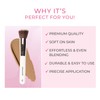 PRAUSH P03 - Professional Flat Top Foundation Kabuki Brush
