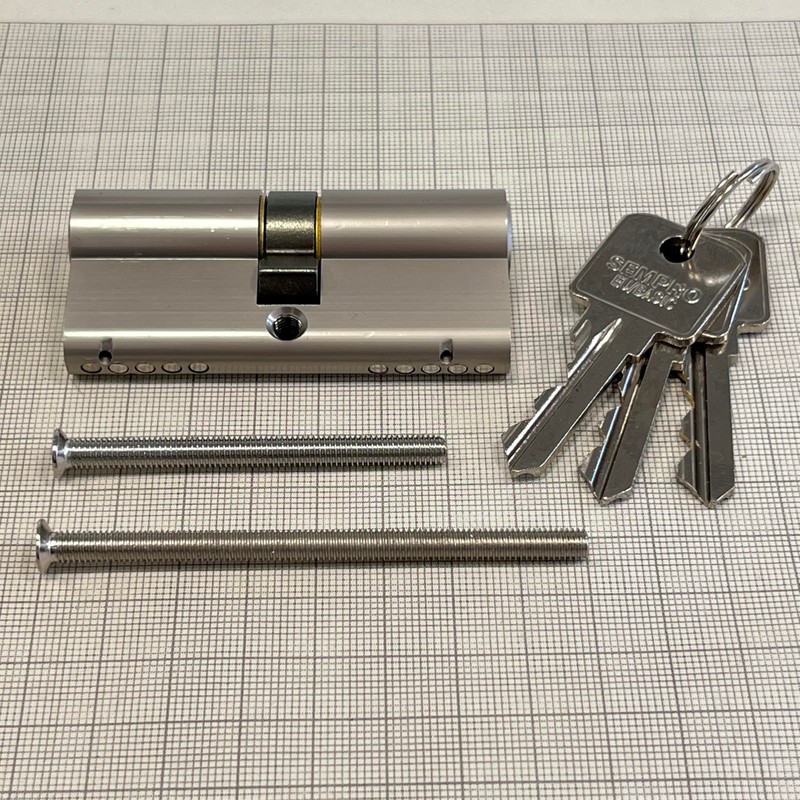 Sempro Locking Cylinder 35/35 Keyed Alike Cylinder Lock 3 Keys