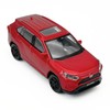 Bburago 18-30466 RE 1/43 Toyota 2022 RAV4 Red Mini Car