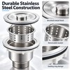 Stainless Steel Kitchen Sink Drain Strainer for Food Waste –