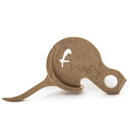 The Finisher - Waterfowl Bird Dispatching Multi Tool Hunting Accessory - Choke Tube Wrench, Screwdriver, Bottle Opener (Brass, Large)