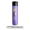 Shampoo Morado Matrix So Silver Para Cabellos Rubios 300 Ml