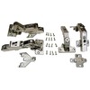 Blum 1/2" Overlay, Face Frame Hinge Kit for Pie-Corner Cabinets
