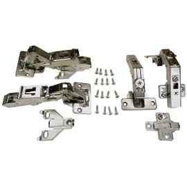 Blum 1/2" Overlay, Face Frame Hinge Kit for Pie-Corner Cabinets