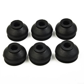 Ball Joint Dust Covers, 6PCS Rubber Car Tie Rod End Ball Joint Covers, Suitable for Wide Range Of Vehicles Dust Covers