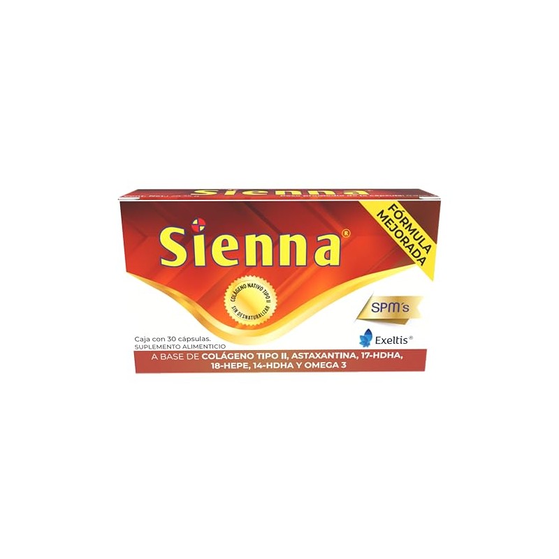 Sienna Spm Suplemento Alimenticio Cápsulas
