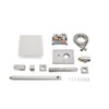 GBBNE Shower Faucet Set Rainfall Shower System with Square Showerhead