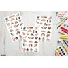McEtt Goat Sticker Sheets - Cute Goat Animal Stickers for