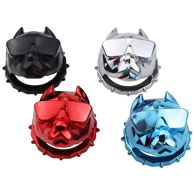 Huamengyuan Car Engine Start Stop Button Cover, Start Button, Press