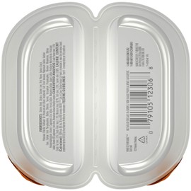 NUTRO Grain Free Natural Wet Cat Food Cuts in Gravy Chicken Recipe, 2.64 oz. PERFECT PORTIONS Twin-Pack Trays, Pack of 24