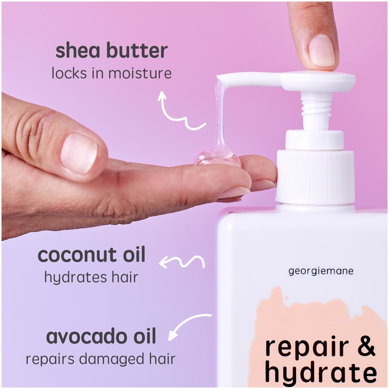 georgiemane Repair & Hydrate Shampoo 330ml