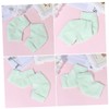 Baluue 5pairs Moisturizing Gel Socks for Cracked Heels Anti-crack Fingerless