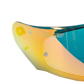 for LS2 Rapid Helmets Visor Open Face Verso Visor(Revo Clear Red)