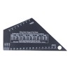 Guitar String Action Gauge Ruler Tool Stainless Steel Electric Guitar