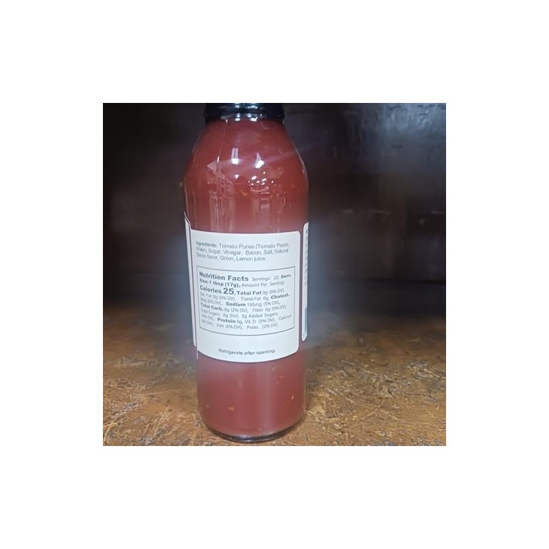 15 oz Woodside Kitchens Bacon Ketchup