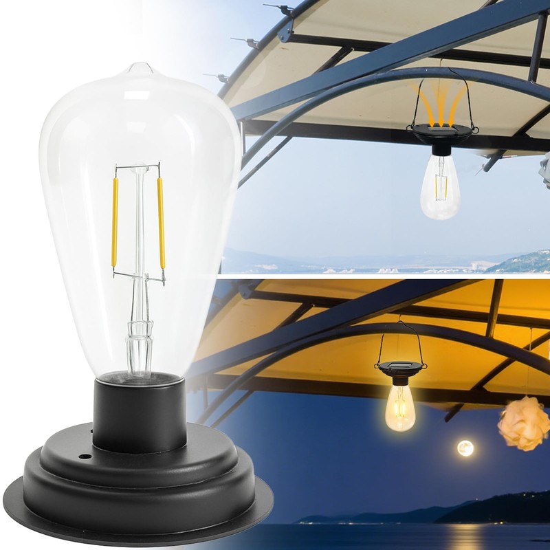 YUNJACKEYDZ Replacement Solar Light Tops-Solar Light Bulbs for Outside-Replacement Lights