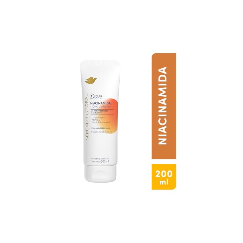 Dove Sérum Corporal Crema Niacinamida Tono Uniforme Cuidado Piel Manchas