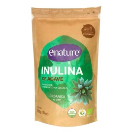 Inulina Agave Orgánico Sabor Natural 500g Enature Prebiótico