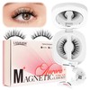 LASHVIEW Magnetic Eyelash Natural Look with 2 Pairs Reusable Magnetic