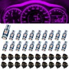 20PCS Led Bulb Dash Lights, T5 37 74 LED Bulb