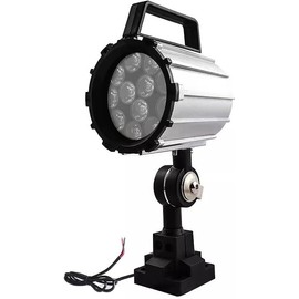 12W Explosion Proof Lighting 24V Adjustable Aluminum Alloy Short Arm Industrial Light Waterproof LED Work Light for Lathe, CNC Milling Machine, Drilling Machine (12)