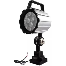 12W Explosion Proof Lighting 24V Adjustable Aluminum Alloy Short Arm Industrial Light Waterproof LED Work Light for Lathe, CNC Milling Machine, Drilling Machine (12)