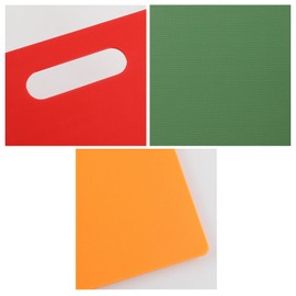 Yarebest Small Chopping Board Set, Kitchen Plastic Cutting Board, 6 Pack