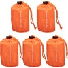 NovaMedic Emergency Sleeping Bag 5 Pack – 84"x36" Thermal Mylar
