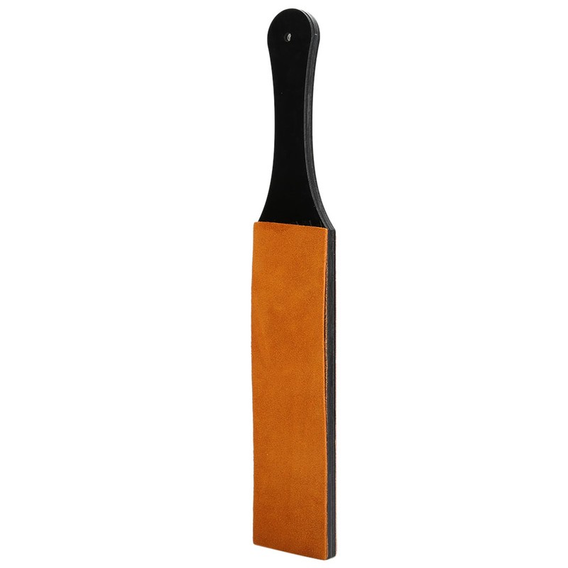 Double-Sided Leather Sharpening Strop Knife Blade Sharpener Home Sharpening Tool(Large