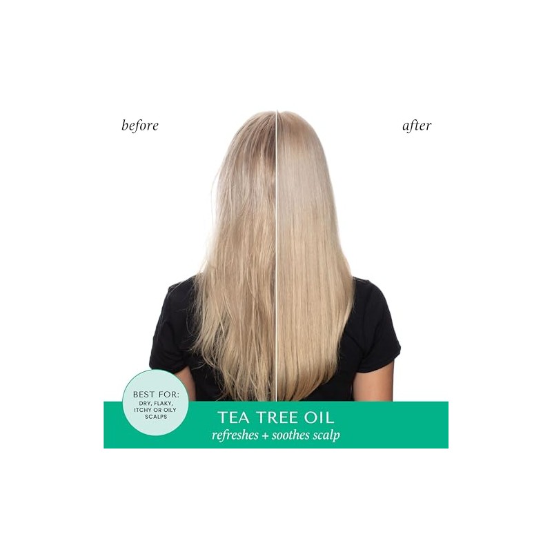 Hask Tea Tree Oil & Rosemary Invigorating Shampoo, 355 ml