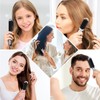 Nuenen 4 Pcs Folding Hair Brush with Mirror Portable Mini