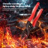 TOOLEAGUE 8-inch Mini Cutter with Recess and Spring,CR-V Blade, Security