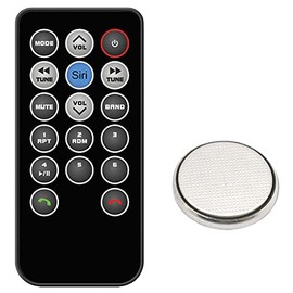 Replacement for Dual Axxera Jensen Electronics Car Audio Digital Media Receivers Remote Control XDCPA9BT XDCP97BT ACPM6628BT DMCPA79BT DAC1025BT VX5228