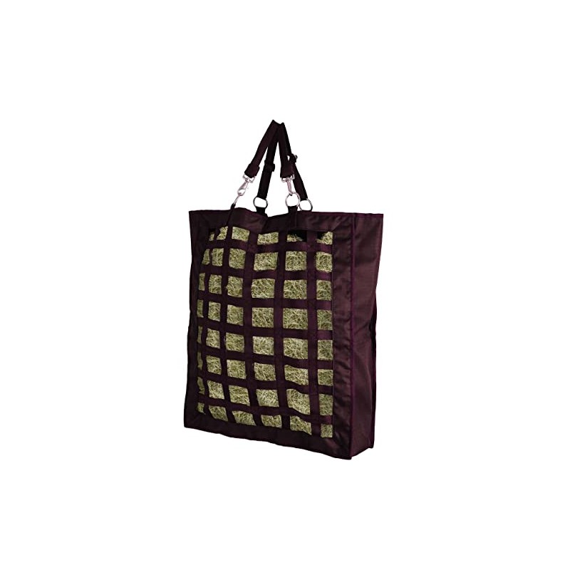 QHP Turnout Hay Bag (Bordeaux Red)