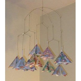 Floral Fantasy Origami Flower Mobile