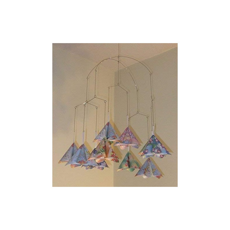Floral Fantasy Origami Flower Mobile