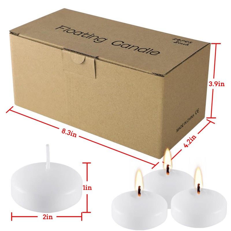 Mini Spell Chime Taper Candle Set of 20, 4 Inch