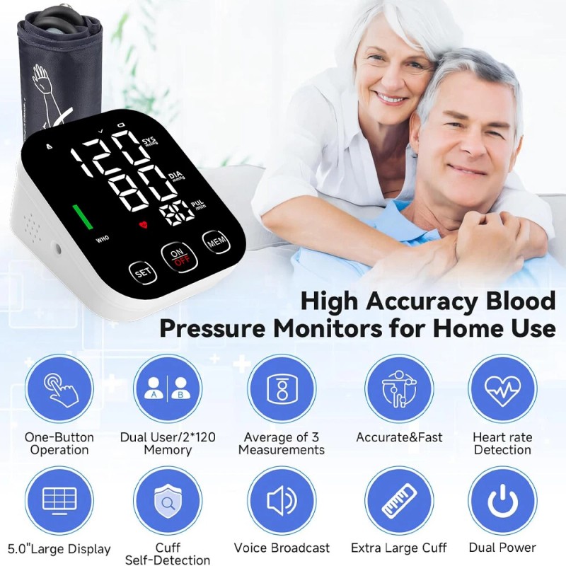 SOFIA Digital Extra Large Backlit Display Automatic Upper Arm Blood