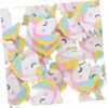 Tofficu 50pcs Cute Erasers Mini Erasers for Boys and Girls