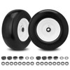 2PCS 13x5.00-6 Flat Free Tire and Wheel with 1/2" &