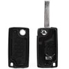 AUTOZOCO 3 Button Car Key Shell Case Compatible with Citroen